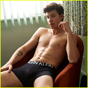 Shawn Mendes Strips Down For Calvin Klein Underwear Campaign Shawn