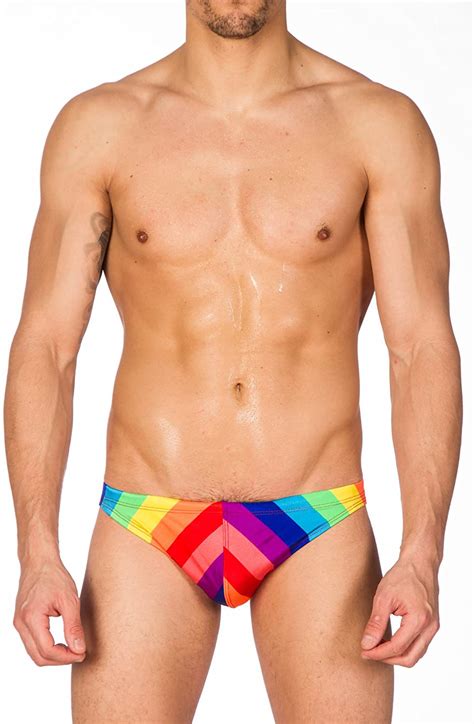 Gary Majdell Sport Men S Greek Bikini Swimsuit With Contour Pouch Ebay