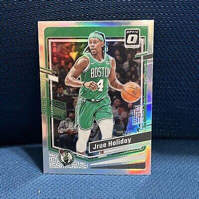 Panini Donruss Optic Jrue Holiday Silver Prizm Boston Celtics