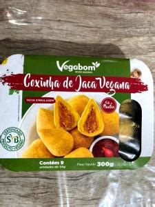 Calorias Em 1 Unidade 34 G Coxinha De Jaca Vegana E Fatos Nutricionais