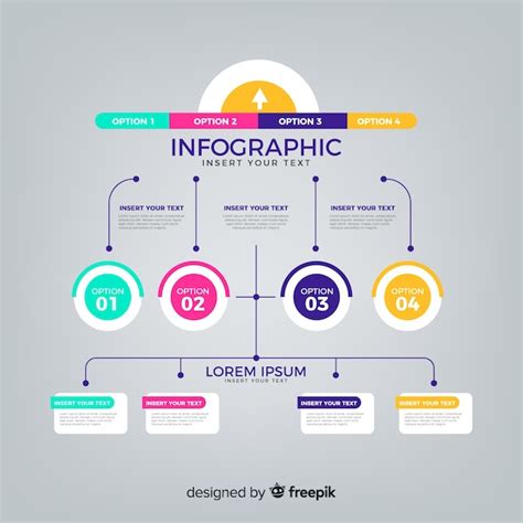 Premium Vector Steps Infographic