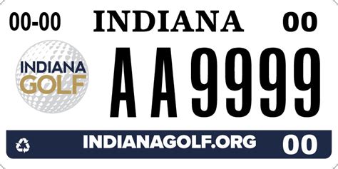 BMV: Registration & Plates: Indiana's Standard License Plates