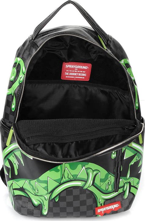 Sprayground Slime Shark Backpack 910b1361nsz Skroutz Gr