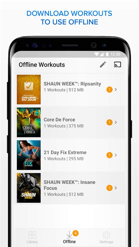 Beachbody On Demand Android App BODi