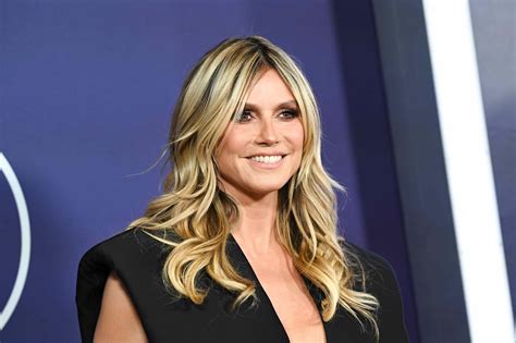 Heidi Klum S Latest Swimsuit Is A Barely There Brown String Bikini