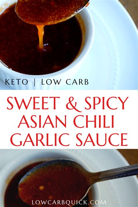 Asian Inspired Chili Garlic Sauce Thats Savory Sweet And Spicy Low