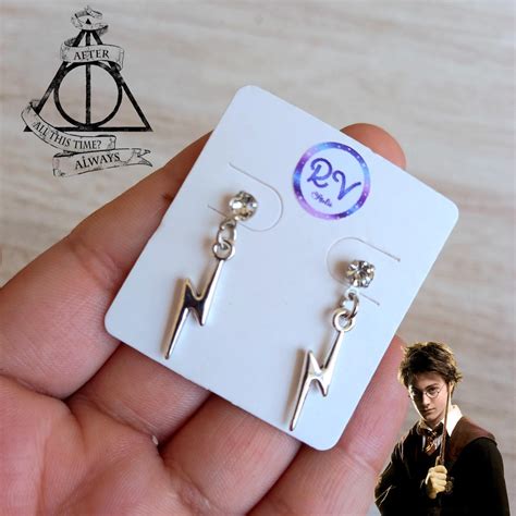 Brinco Raio Harry Potter Shopee Brasil