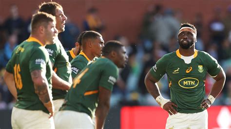 Rugby Championship: South Africa make eight changes for second ...