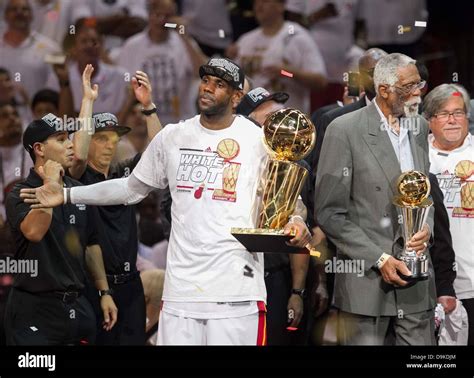 Miami, Florida, USA. 21st June, 2013. Miami Heat small forward LeBron ...