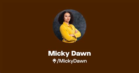 Micky Dawn Instagram Tiktok Linktree