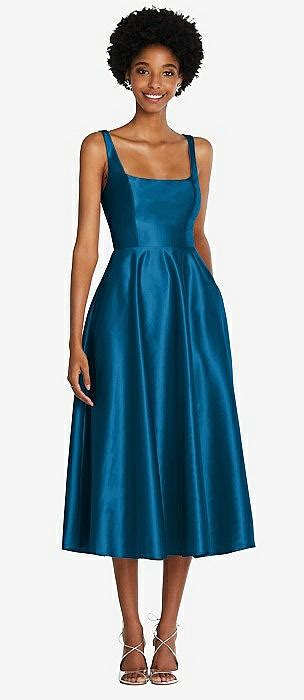 Ocean Blue Bridesmaid Dresses