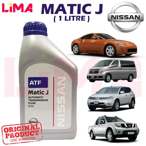 NISSAN ATF MATIC J AUTO TRANSMISSION OIL 1L ORIGINAL FOR NISSAN