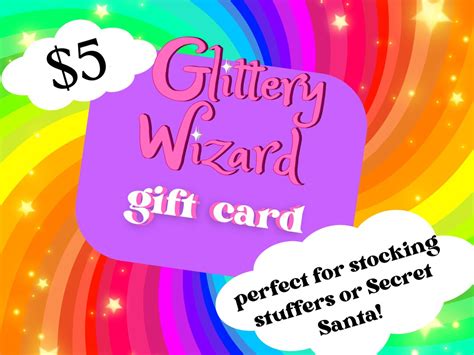 5 Dollar Gift Card for Christmas Stocking Stuffer Secret Santa - Etsy