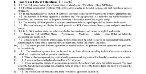 Solved Ii Multiple Choice Questions Points Among Chegg