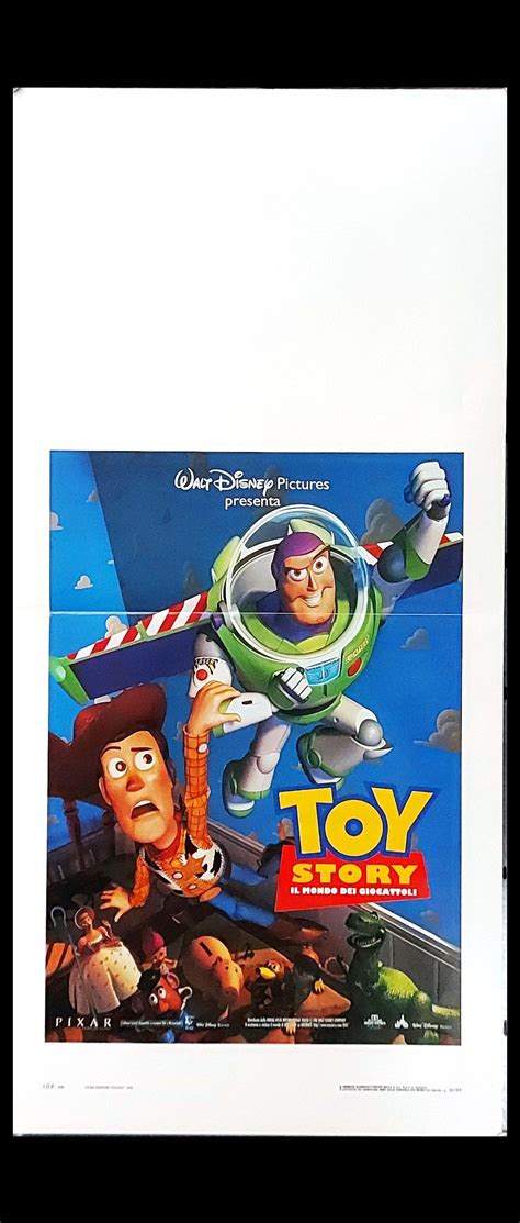 1995 Cartel Cinematográfico Toy Story Walt Disney Animación A