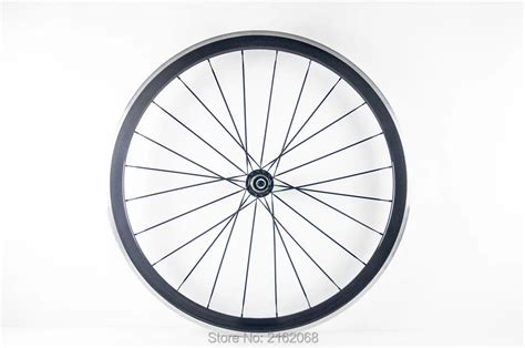 1pcs New 700C 38mm Clincher Rim Road Track Fixed Gear Bicycle Aero 3K