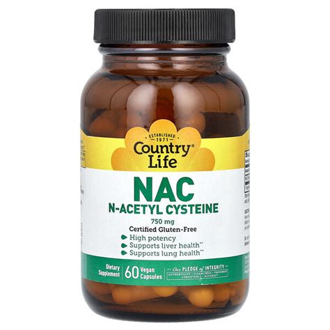 N Nac Nac N Acetyl Cysteine Mg Vegan