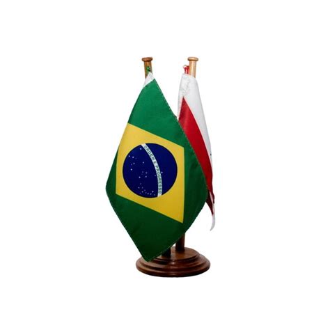 Bandeira De Mesa Brasil E Pará 12x17cm 489235 Elo7