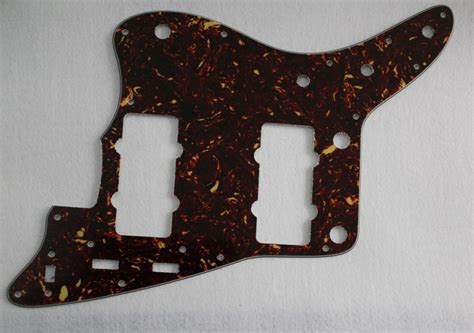 Jazzmaster Pickguard Brown Tortoise Shell Fits Usa Fende