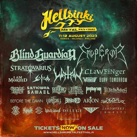 Hellsinki Metal Festival 2023 Group Tickets