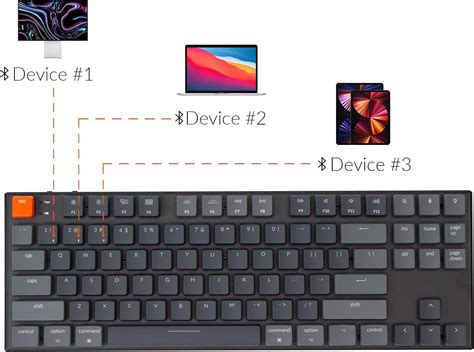 Buy Keychron K1 RGB Hot Swappable Tenkeyless Layout Ultra Slim Wireless Bluetooth Wired USB