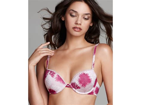 Calvin Klein Underwear Naked Glamour Sexy Contour Bra In Purple