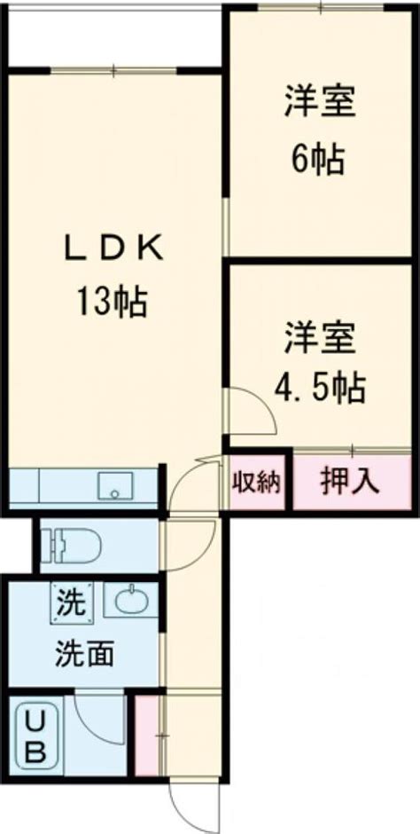 ハイム桔梗Ⅱ 賃貸マンション 2階 203号室 2ldkの物件詳細 いい部屋ネットの大東建託リーシング