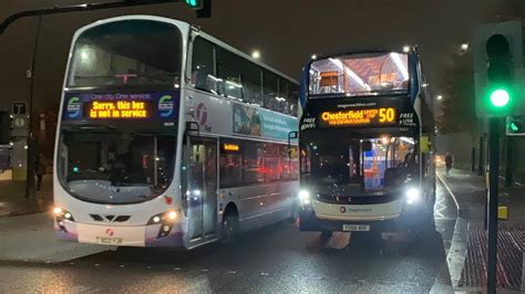 Stagecoach Bus Chesterfield 10663 On 50 From Sheffield To Chesterfield