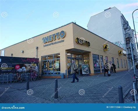 Netto Discount Supermarket Editorial Stock Photo Image Of Building