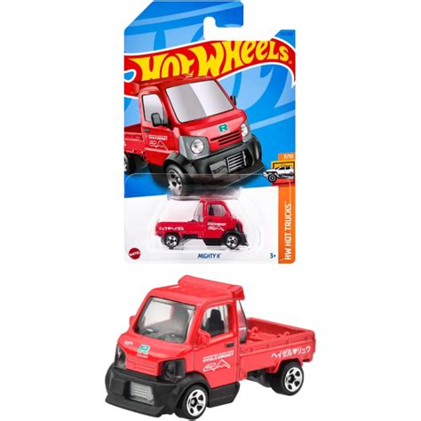 Mobil Mainan Hot Wheels Basic Mighty K Red Titip Jepang