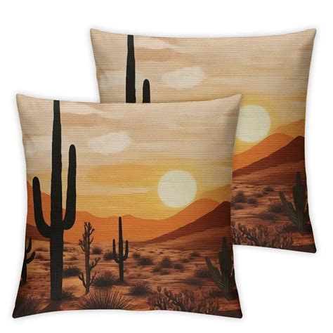 Boho Abstract Sun Moon Sea Sunset Sunrise Line Mountain Throw Pillow