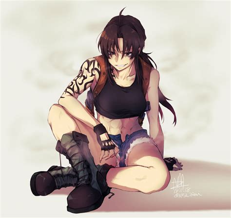 Wallpaper Black Lagoon Anime Girls Revy 3164x3000 Carlosg97 1418875 Hd Wallpapers