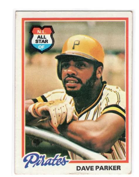 1978 TOPPS DAVE Parker 560 Pirates De Pittsburgh EUR 2 21 PicClick FR