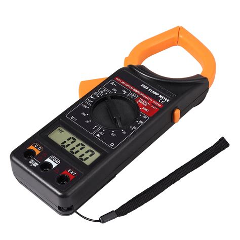 Digital Clamp Multimeter Volt Tester Probe Meter Ohm Ac Dc Current