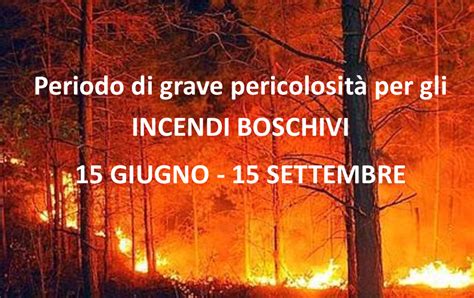 Pericolosità incendi boschivi del 20 agosto 2020 InfoALERT365 LECCE