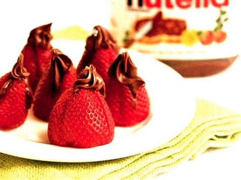 Nutella Stuffed Strawberries Brady Knapp