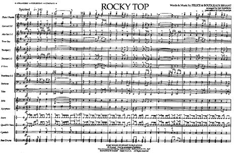 Rocky Top by DAWSON, J| J.W. Pepper Sheet Music