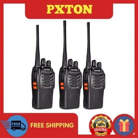 Jual Handy Talkie Ht Pxton Unit Uhf Mah Walkie Talkie Radio