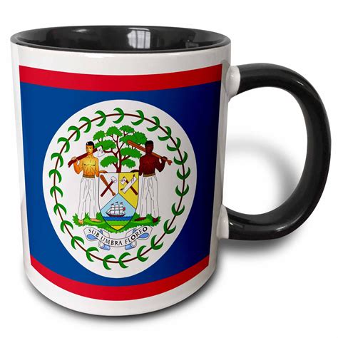 Flag Of Belize British Honduras Coat Of Arms Central America