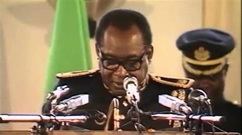 Il y a 33 ans Mobutu annonçait la fin du parti unique au Zaïre