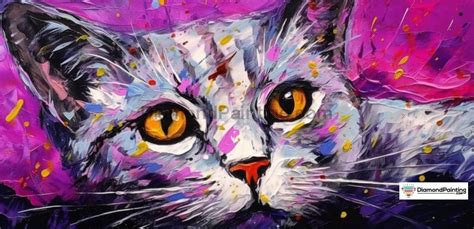 Cat Pop Art – Diamond Painting