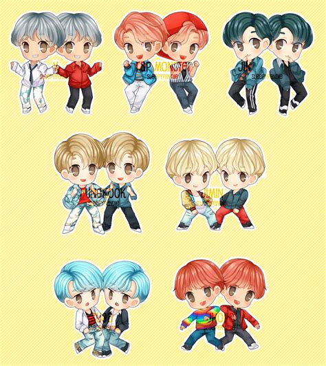 BTS Chibi Wallpapers - Top Free BTS Chibi Backgrounds - WallpaperAccess