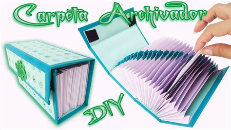 Carpeta Archivadora Scrapbook Carft Diy Folder O Caja Archivador