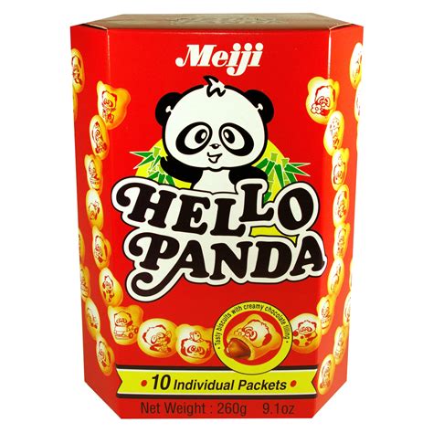 Meiji Hello Panda Cookie-Chocolate 10 X26g Bags - Walmart.com