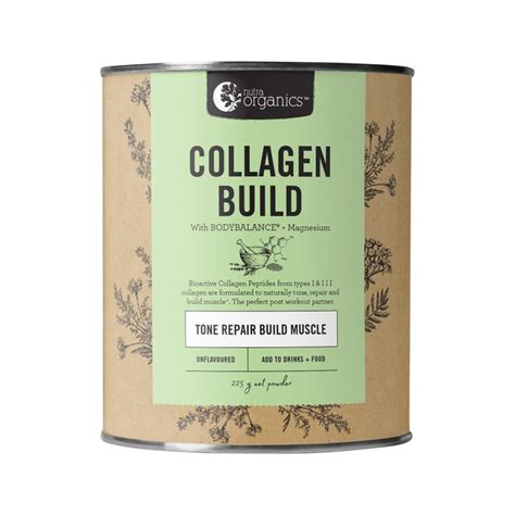 Nutra Organics Collagen Build With BodyBalance Tone Repair Build