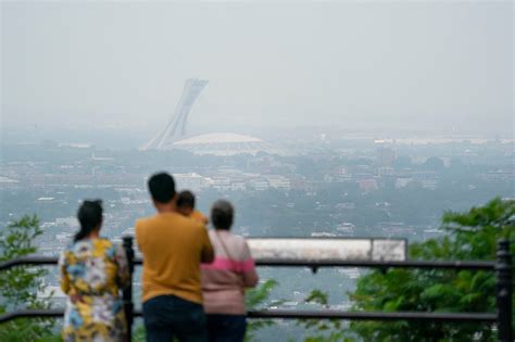 Montreal Smog Warning