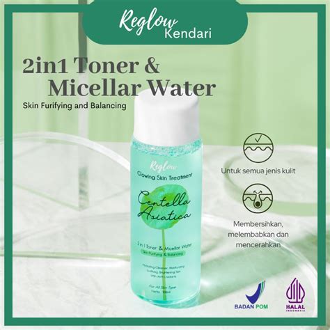 Jual Reglow 2 In 1 Toner Micellar Water ORIGINAL By Dr Shindy Ready