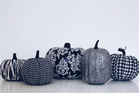 DIY Halloween Decor: Chic Decoupage Pumpkins - Sarah Grace at Home