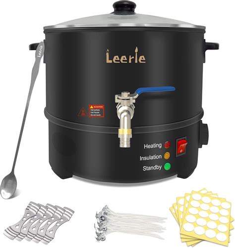 Leerie Fondeur de cire électrique L8 de 7 3 kg pour la fabrication de