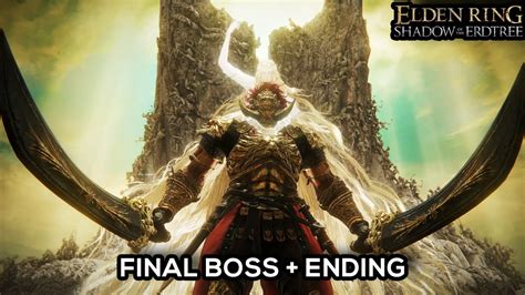 Radahn Consort Of Miquella Final Boss Ending Elden Ring Shadow Of